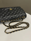 Chanel Classic Jumbo Double Flap Black Caviar - Bags - 19