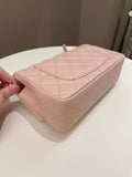 Chanel Classic Quilted Mini Rectangular Pale Pink Lambskin - Bags - 10