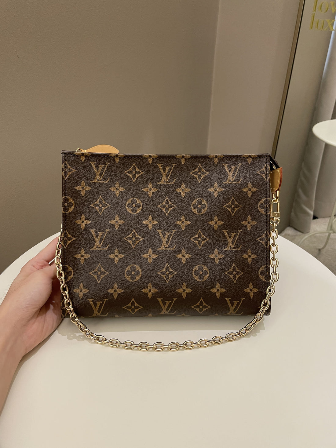 Louis Vuitton Toiletry Pouch On Chain Classic Monogram - Bags