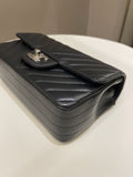 Chanel Classic Chevron Mini Rectangular Black Lambskin - Bags - 11