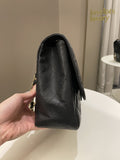 Chanel Classic Quilted Jumbo Single Flap Black Caviar - Bags - 5