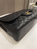 Chanel Classic Quilted Jumbo Single Flap Black Caviar - Bags - 8