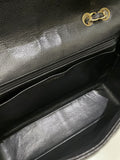 Chanel Classic Quilted Jumbo Single Flap Black Caviar - Bags - 15