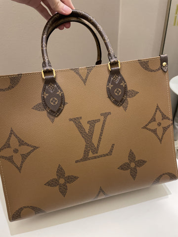Louis Vuitton Onthego Tote MM Reversed Monogram - Bags