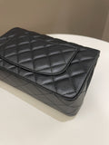 Chanel Classic So Black Quilted Mini Rectangular Black - 11