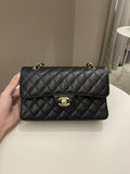 Chanel Classic Quilted Small Double Flap Black Caviar - Bags - 2