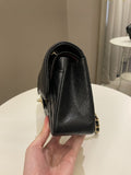 Chanel Classic Quilted Small Double Flap Black Caviar - Bags - 6