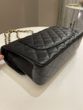 Chanel Classic Quilted Small Double Flap Black Caviar - Bags - 10