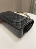 Chanel Classic Quilted Small Double Flap Black Caviar - Bags - 11