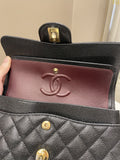 Chanel Classic Quilted Small Double Flap Black Caviar - Bags - 15