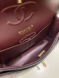 Chanel Classic Quilted Small Double Flap Black Caviar - Bags - 17
