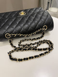 Chanel Classic Quilted Small Double Flap Black Caviar - Bags - 19