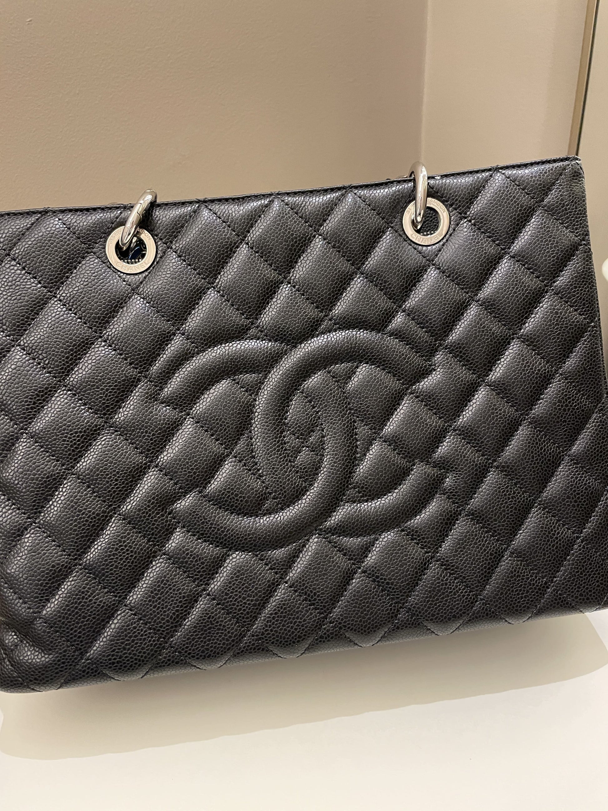 Chanel Classic Quilted GST Black Caviar - Bags