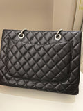 Chanel Classic Quilted GST Black Caviar - Bags - 4