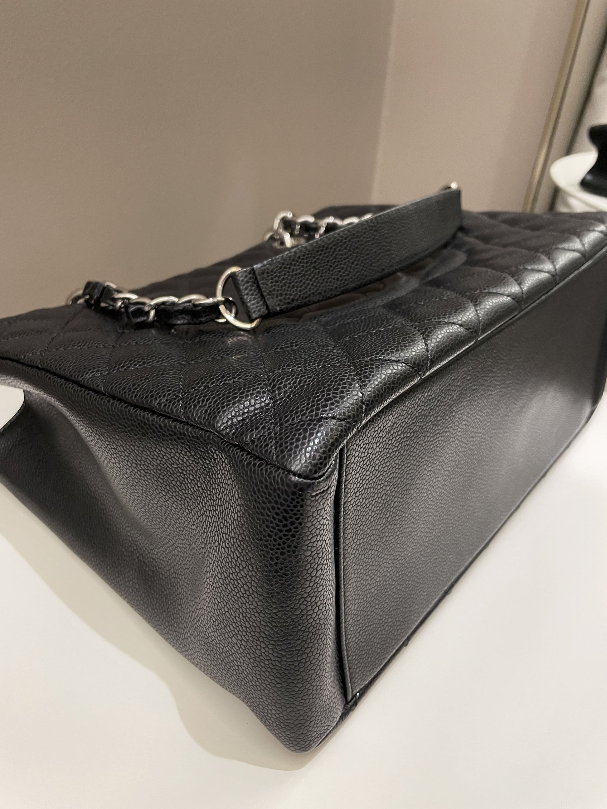 Chanel Classic Quilted GST Black Caviar - Bags - 8