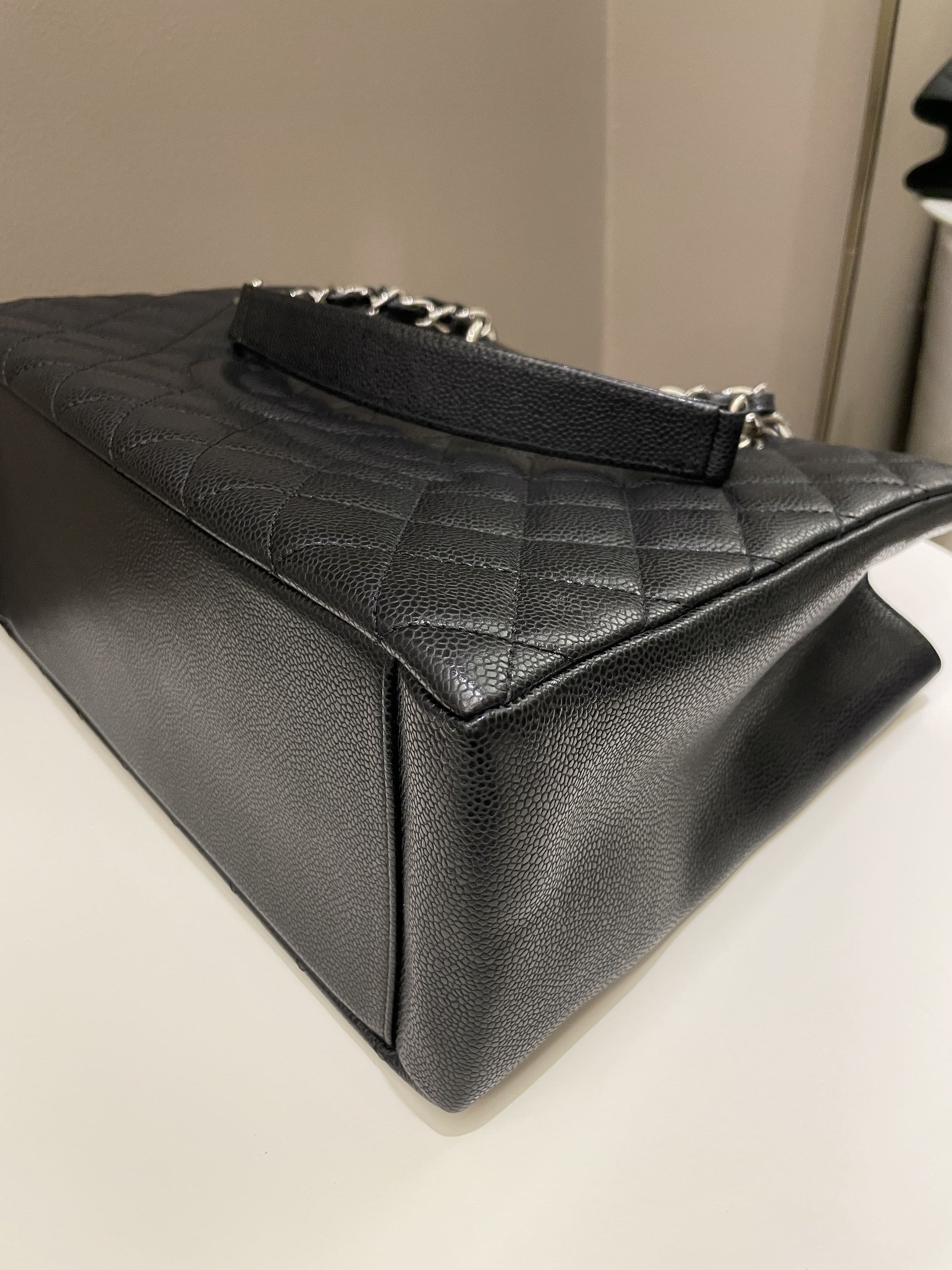 Chanel Classic Quilted GST Black Caviar - Bags - 9