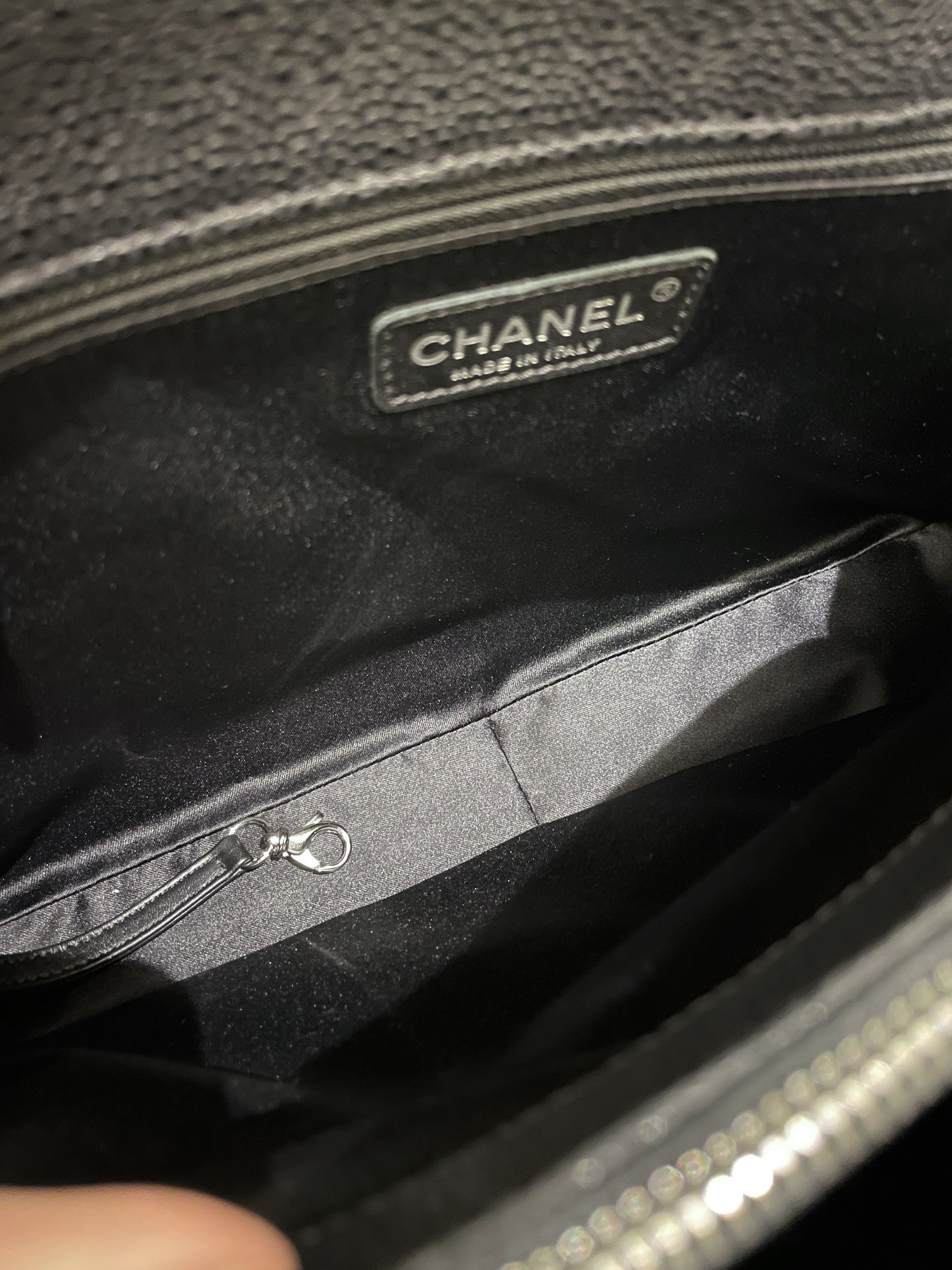Chanel Classic Quilted GST Black Caviar - Bags - 14