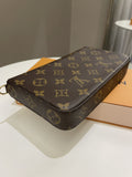 Louis Vuitton Felicie Pochette Classic Monogram Fuchsia - Bags - 10