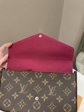 Louis Vuitton Felicie Pochette Classic Monogram Fuchsia - Bags - 15