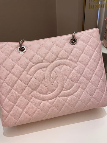 Chanel Classic Quilted GST Light Pink Caviar - Bags