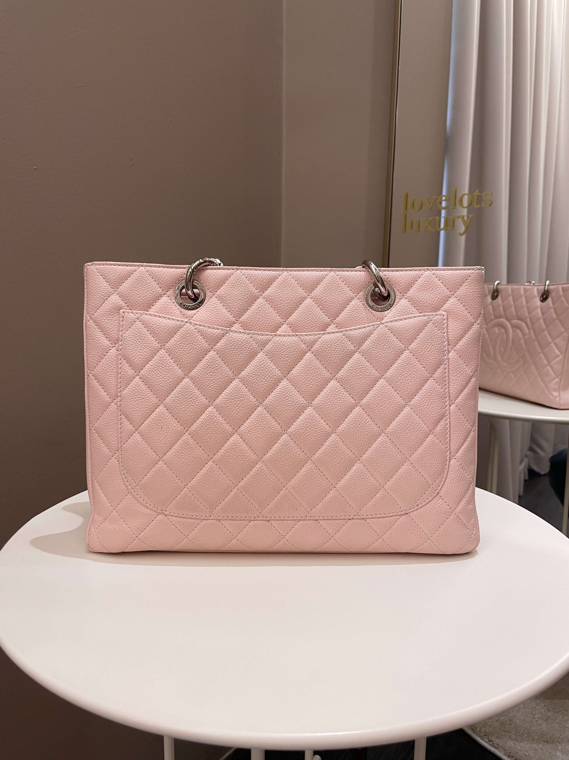 Chanel Classic Quilted GST Light Pink Caviar - Bags - 4