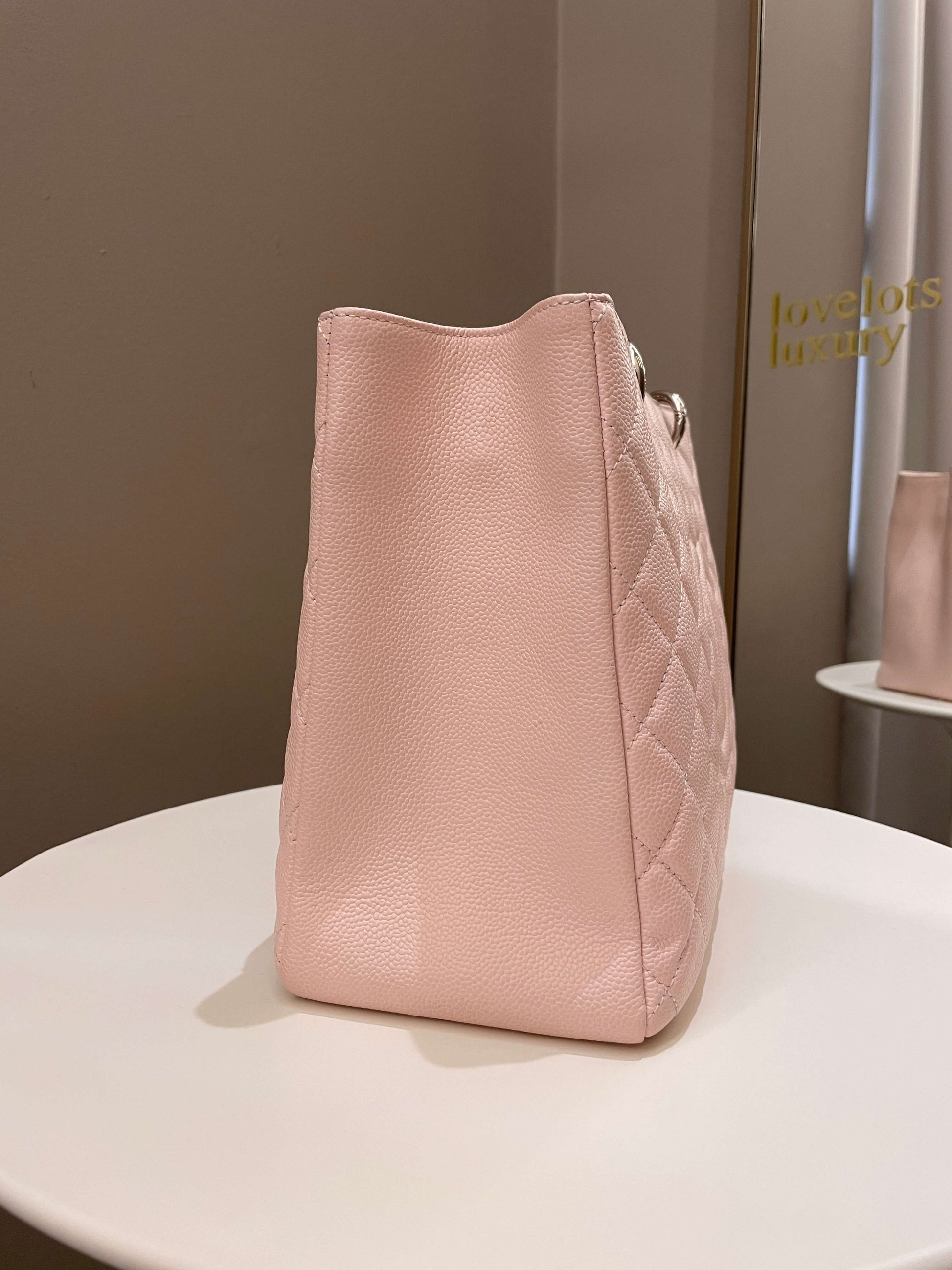 Chanel Classic Quilted GST Light Pink Caviar - Bags - 6