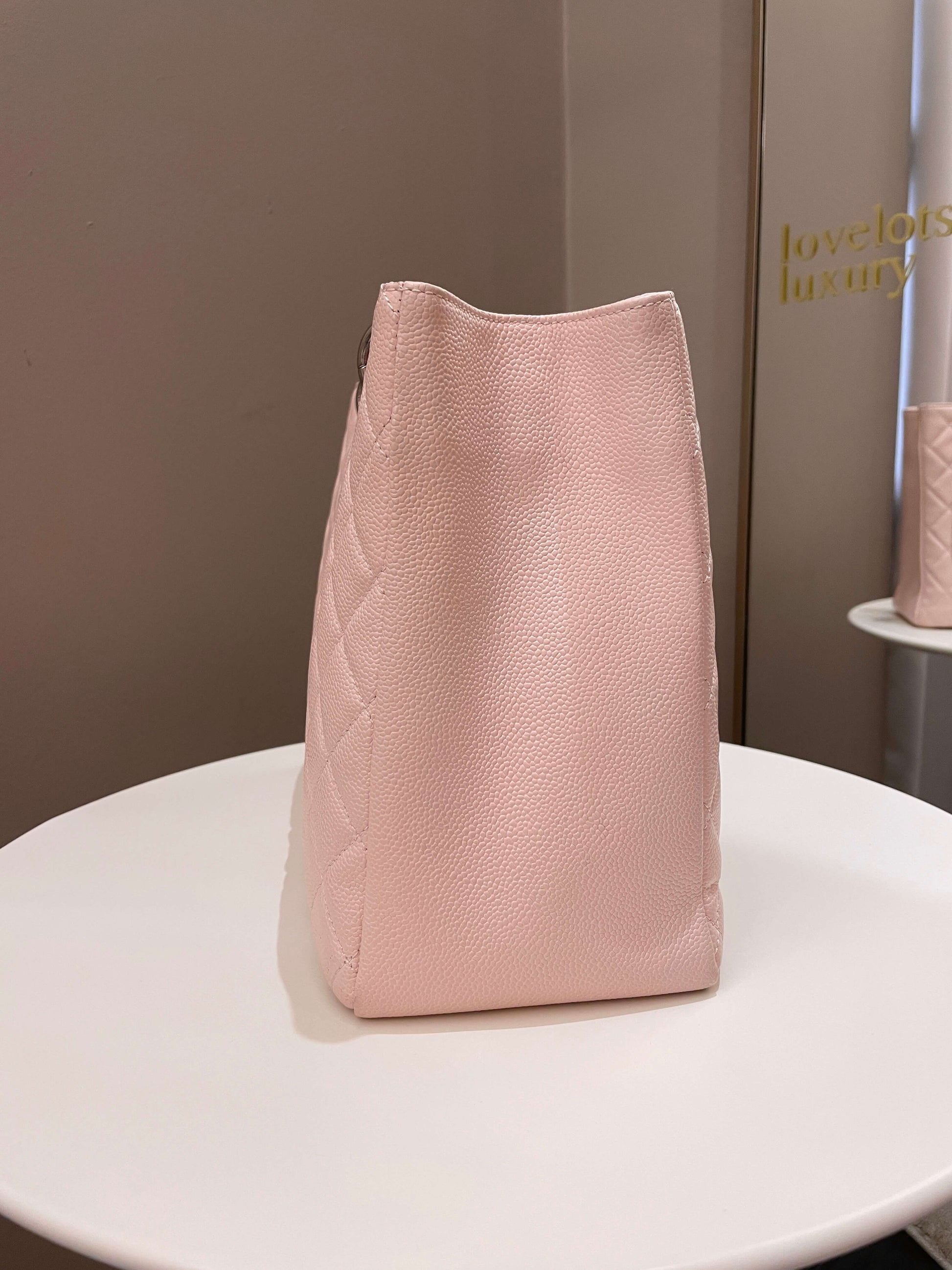 Chanel Classic Quilted GST Light Pink Caviar - Bags - 7