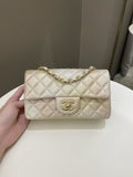 Chanel 22C Classic Quilted Mini Rectangular Gold Ombré - Bags - 20