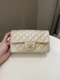 Chanel 22C Classic Quilted Mini Rectangular Gold Ombré - Bags - 3