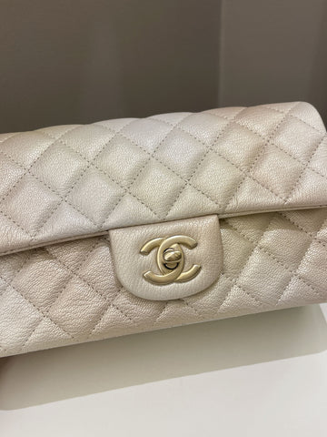 Chanel 22C Classic Quilted Mini Rectangular Gold Ombré - Bags