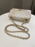 Chanel 22C Classic Quilted Mini Rectangular Gold Ombré - Bags - 18