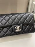 Chanel Classic Quilted Mini Rectangular Black Lambskin - Bags - 2