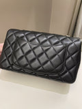 Chanel Classic Quilted Mini Rectangular Black Lambskin - Bags - 5
