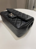 Chanel Classic Quilted Mini Rectangular Black Lambskin - Bags - 11