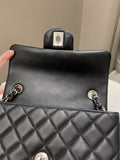 Chanel Classic Quilted Mini Rectangular Black Lambskin - Bags - 15