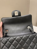 Chanel Classic Quilted Mini Rectangular Black Lambskin - Bags - 18