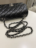 Chanel Classic Quilted Mini Rectangular Black Lambskin - Bags - 20