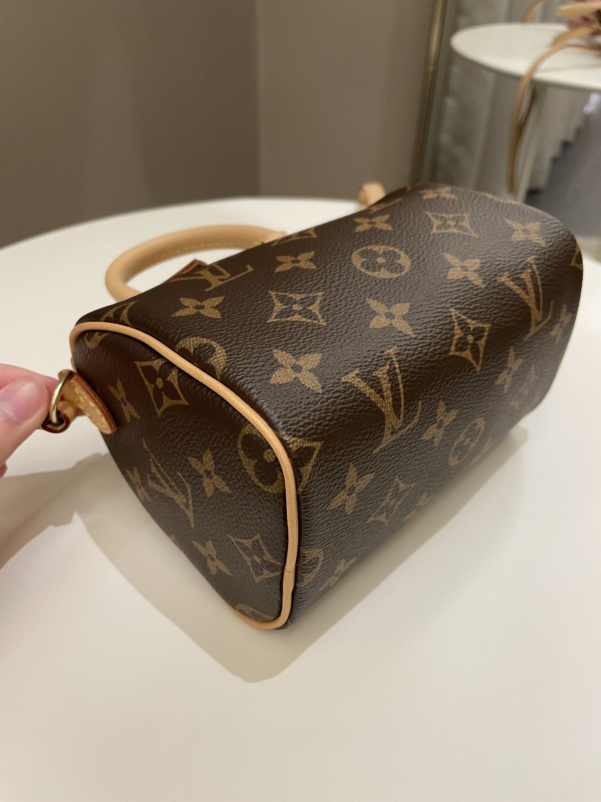 Louis Vuitton Nano Speedy Classic Monogram - Bags - 8