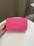 Chanel Classic Mini Rectangular Pink Tweed - Bags - 3