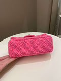 Chanel Classic Mini Rectangular Pink Tweed - Bags - 7