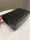 Chanel Vintage Classic Quilted Mini Square Black Lambskin - Bags - 13