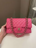 Chanel Classic Quilted Medium Double Flap Bubblegum Pink Caviar - Bags - 20
