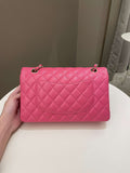 Chanel Classic Quilted Medium Double Flap Bubblegum Pink Caviar - Bags - 3