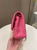Chanel Classic Quilted Medium Double Flap Bubblegum Pink Caviar - Bags - 6