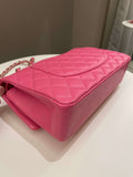 Chanel Classic Quilted Medium Double Flap Bubblegum Pink Caviar - Bags - 10