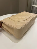 Chanel Classic Medium Double Flap Beige Clair Caviar - Bags - 10