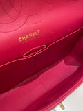 Chanel Classic Quilted Jumbo Double Flap Red Lambskin - Bags - 20