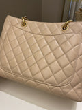 Chanel Classic Quilted GST Beige Caviar - Bags - 4