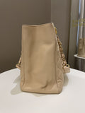 Chanel Classic Quilted GST Beige Caviar - Bags - 5