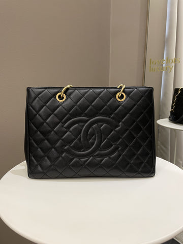 Chanel Classic Quilted GST Black Caviar - Bags